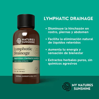 Lymphatic Drainage - Fórmula Herbal Líquida